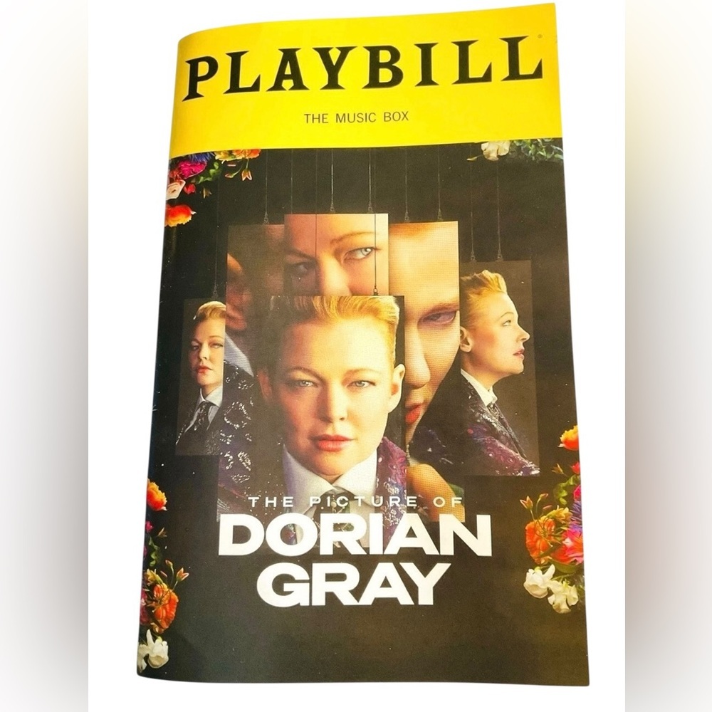 Picture Of Dorian Gray Broadway Playbill April 2025 Sarah Snook